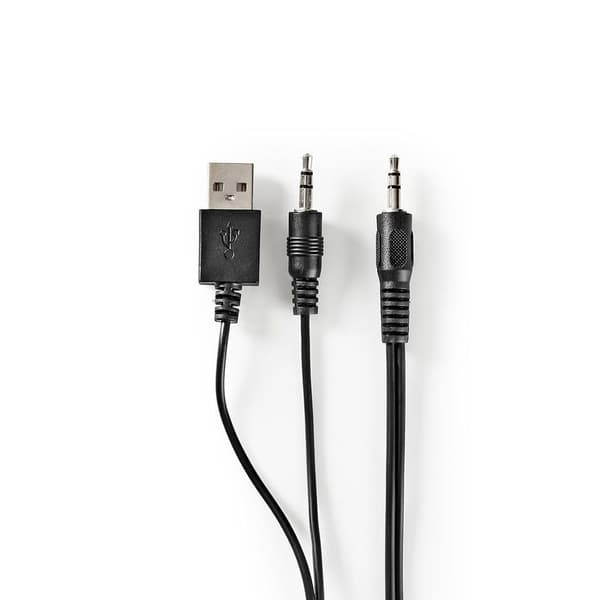 PC-kaiuttimet 2.1 / tietokonekaiuttimet subwooferilla / USB-kai