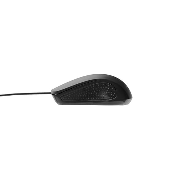 Optisk computermus med USB-stik og justerbar DPI - Sort