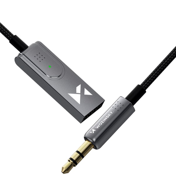 Bluetooth ljudadapter med 3,5mm kontakt och Bluetooth 5.3