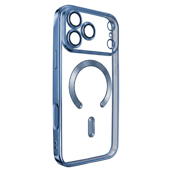 Color Chrome Mag-cover til iPhone 17 Pro / 18 Pro – Blå / MagSa