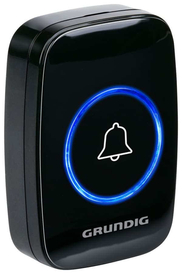 Grundig trådlös dörrklocka 300 m / trådlös ringklocka med 60 si
