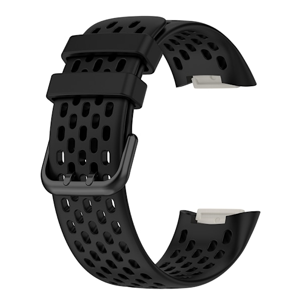 Silikonarmband till Fitbit Charge 5 / 6 - Svart