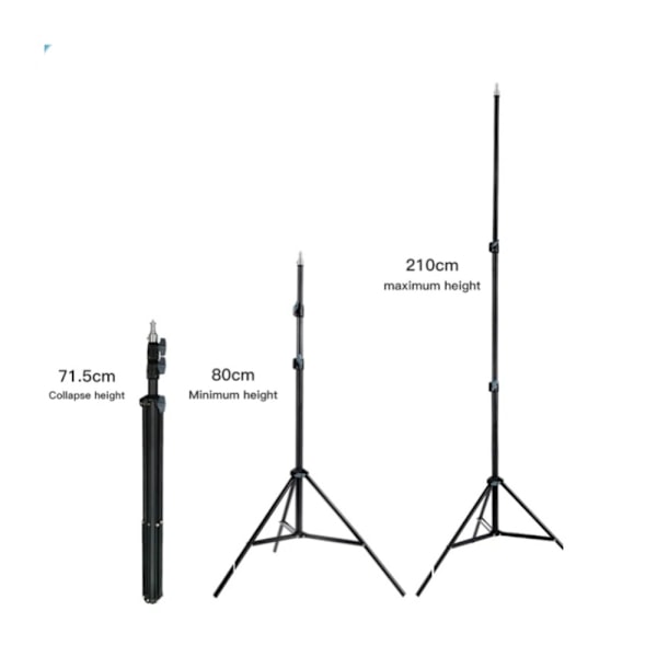 Tripod Stativ med 1/4" gänga