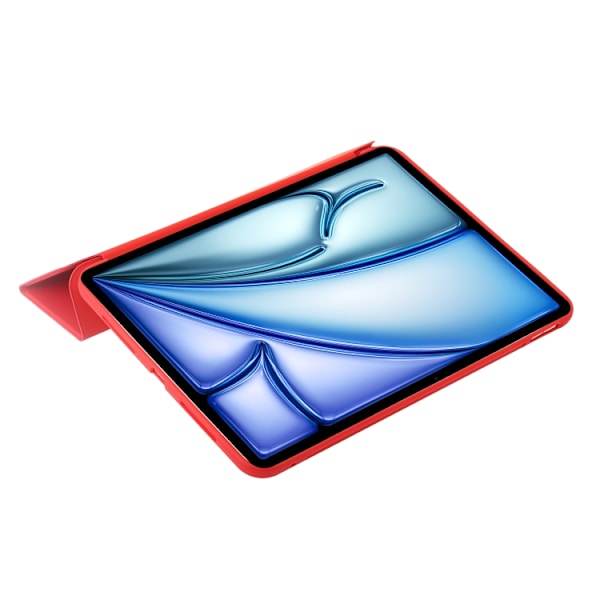 Fodral med ställfunktion till iPad Air 11 (2024) - Röd