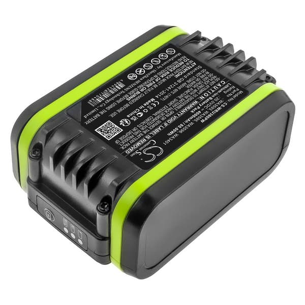 Værktøjsbatteri 4000 mAh 20 V / batteri til Worx elværktøj WU17