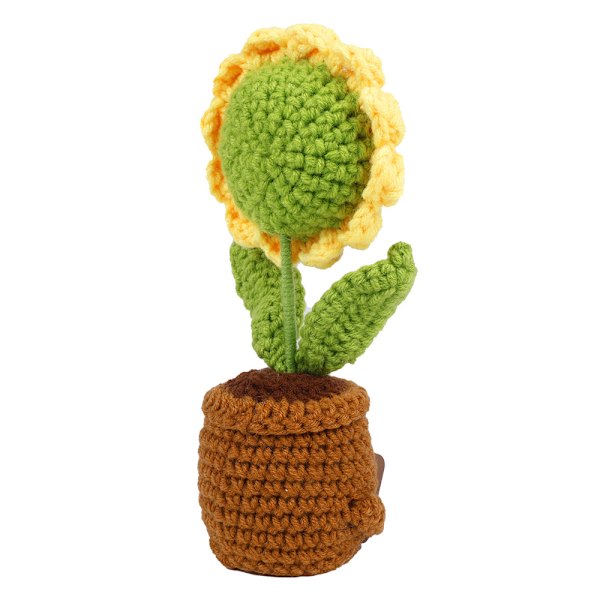 Stickad Solros - Emotional Support Plant