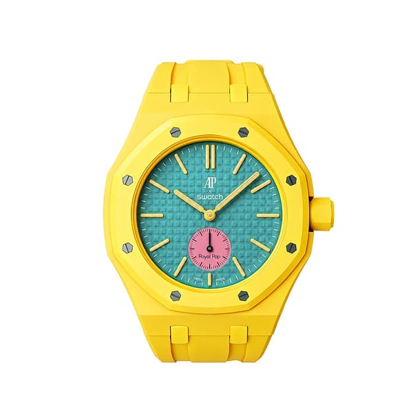 Silikonearmbånd og beskyttelsesetui til AP x Swatch Royal Pop 3