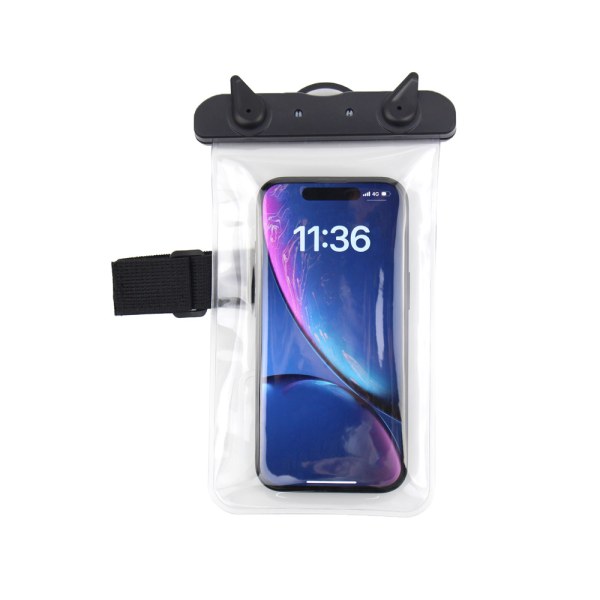 Vattentät mobilväska med armband 5,8-6,8" - Klar