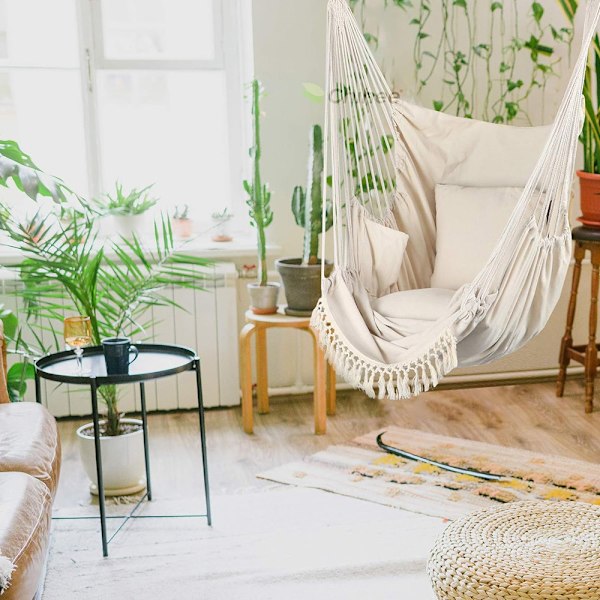 Erittäin Suuri Riippukeinu - Beige