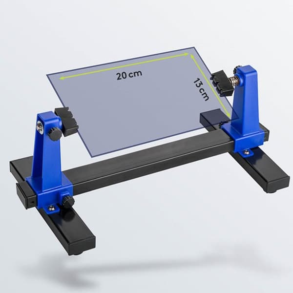 FixPoint loddestativ til printkort / PCB-holder / justerbar tre