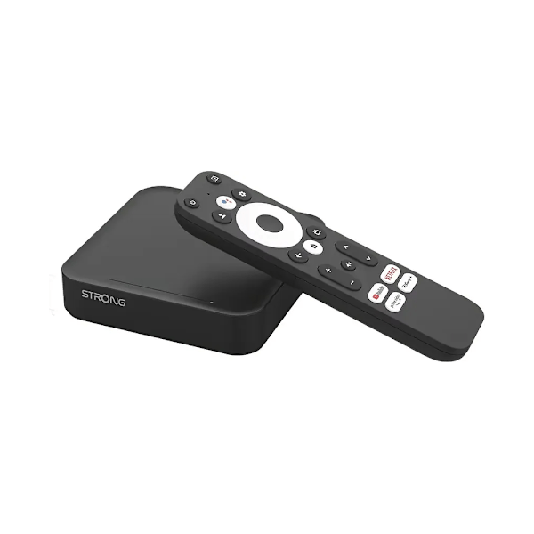 Strong  Wi-Fi 4K Google TV-medieboks med Dolby Vision, Chromeca