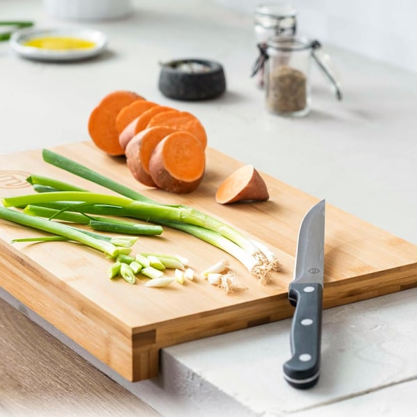 Masterchef Bambus-skærebræt 38,5 x 26,5 x 2 cm - Kendt fra Mast