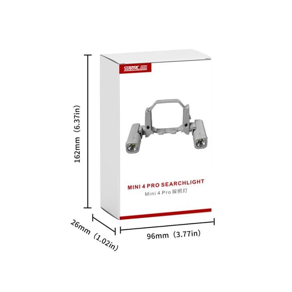 LED-navigointivalo DJI Mini 4 Pro: lle, jossa on 360 ° säädettä