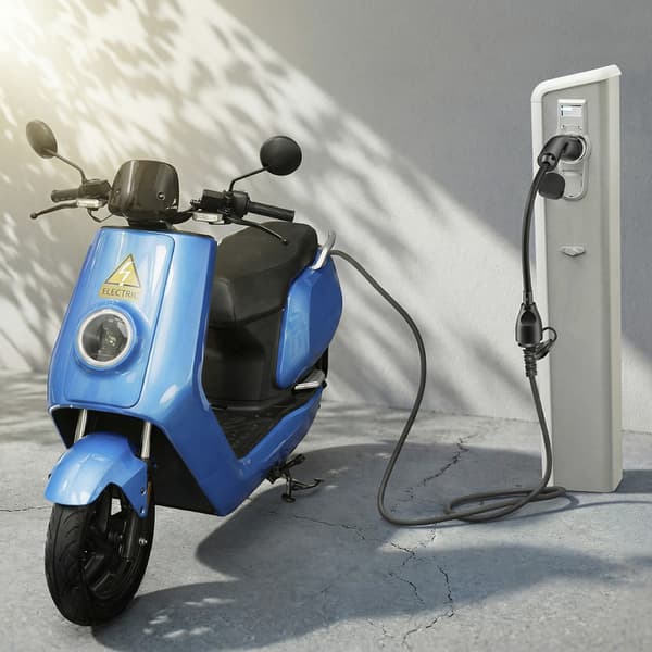 EV laddadapter Typ 2 till fransk kontakt 50 cm / Typ 2-adapterk