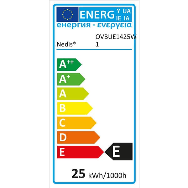 Nedis Ugnslampa E14 25 W