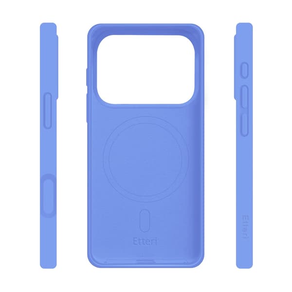 Etteri silikone MagSafe-etui til iPhone 17/18 Pro – Blå / Mag-e