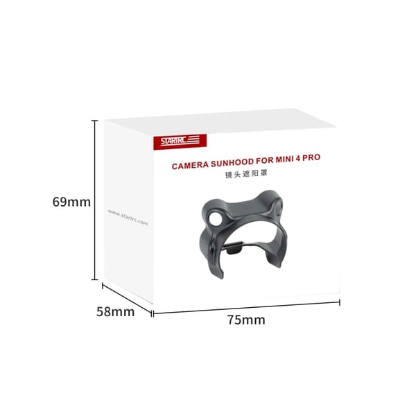 Solskydd för kamera till DJI Mini 4 Pro - Svart