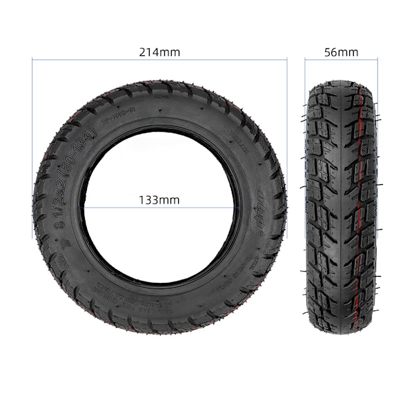 Off-road däck i gummi till Zero 9 / 8 / Inokim Light 2