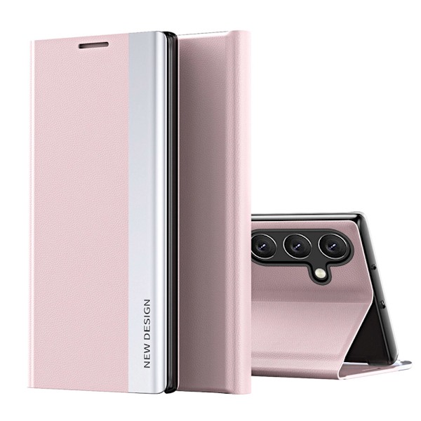 Sleep Case Pro kotelo jalustalla Samsung Galaxy A26 - vaaleanpu