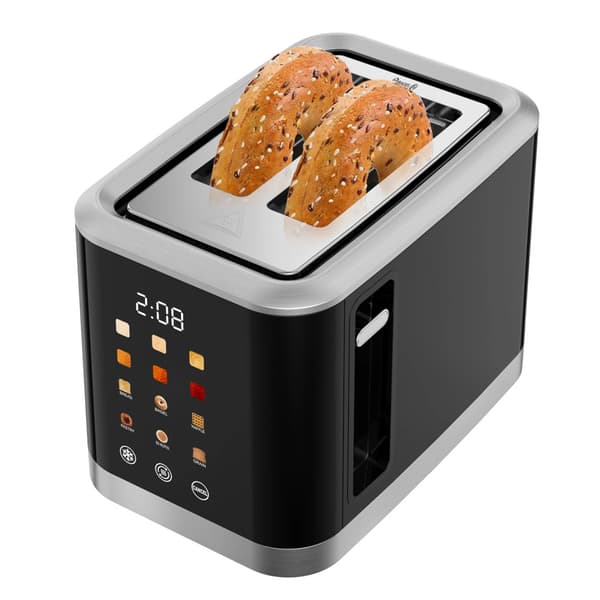 Emerio Brödrost med touchkontroll och LED-display 800W - Svart