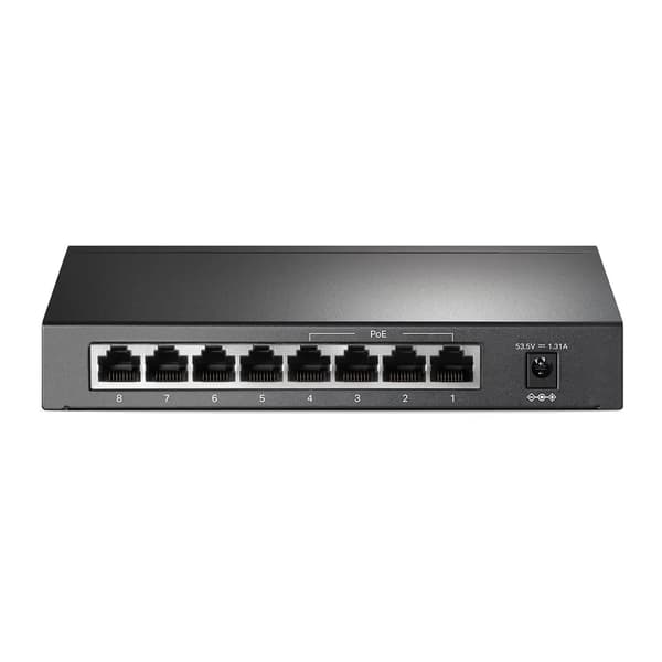 TP-Link TL-SG1008P gigabit-switch / 8-port netværksswitch med 4