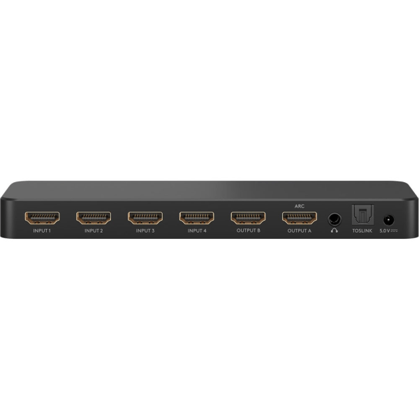 Goobay HDMI Matrix Switch 4 til 2 - 4K 60Hz