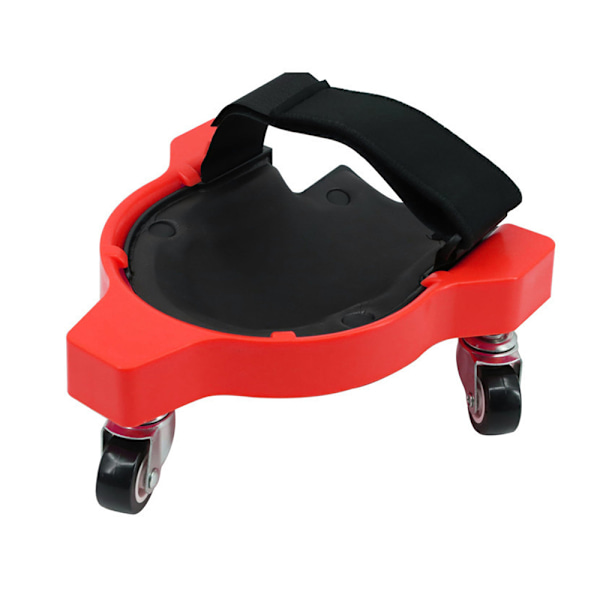 Rullaava polvityyny, jossa on säädettävä hihna ja ergonominen m