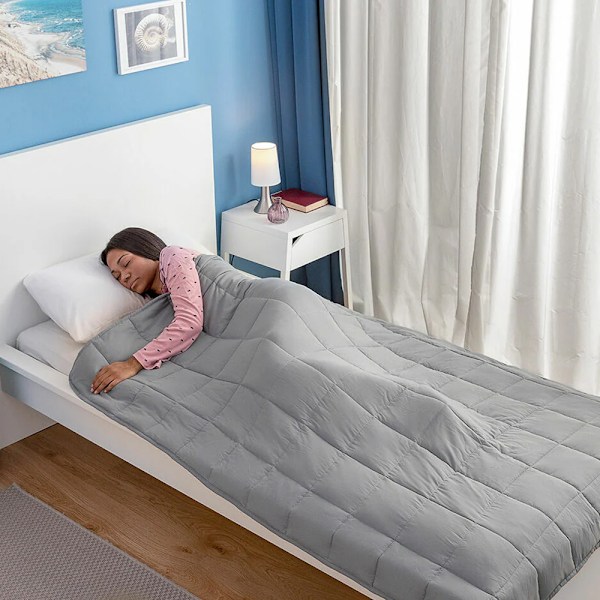 Tyngdtäcke med ergonomisk design 7kg 120x180cm