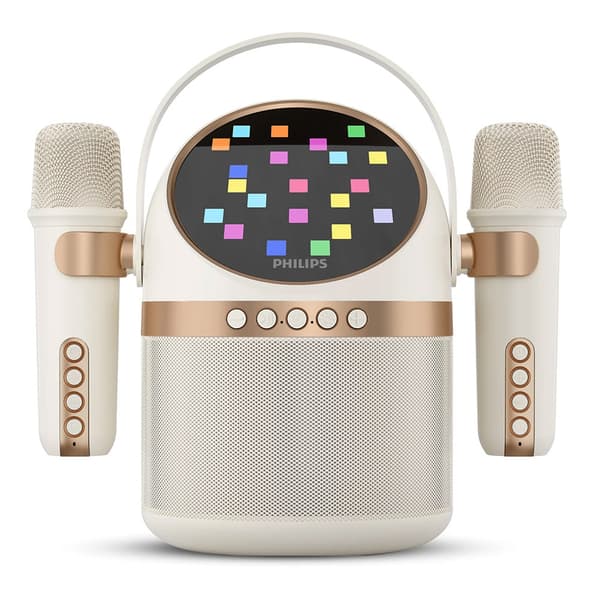 Philips Langaton karaokekaiutin 2 mikrofonilla TAS2509WT/00