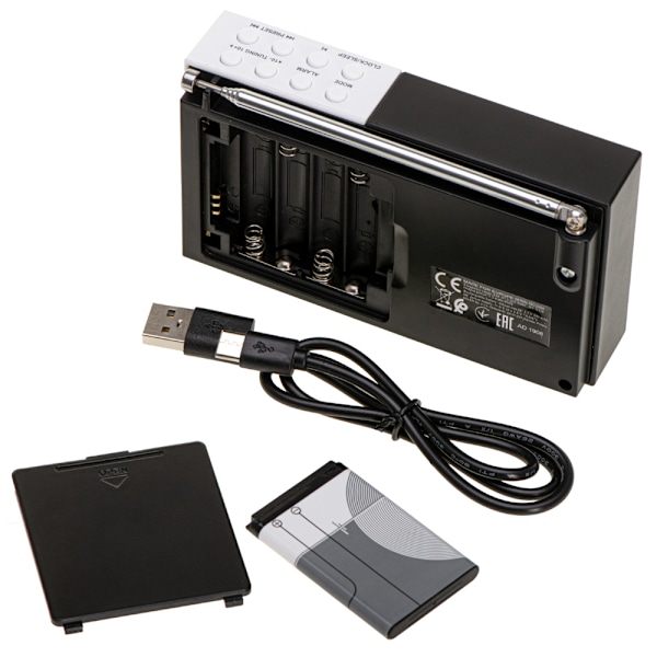 Adler FM-radio med PLL, Bluetooth og USB/SD-afspilning