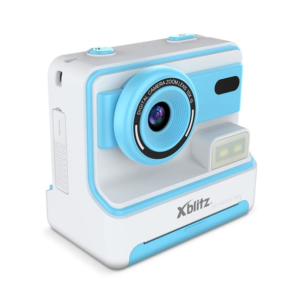Xblitz Flash Blue -tulostava lasten kamera, sininen – 2,4″ näyt
