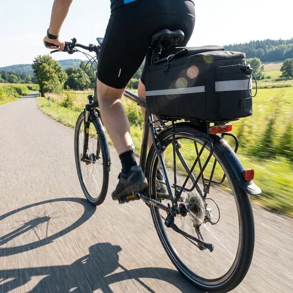 Køletaske til cykel 9 l / Termisk cykeltaske / Isoleret cykelta