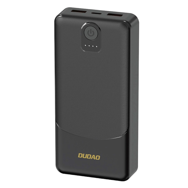 Dudao Powerbank 20000mAh 10W med 2XUSB och laddning via USB-C -