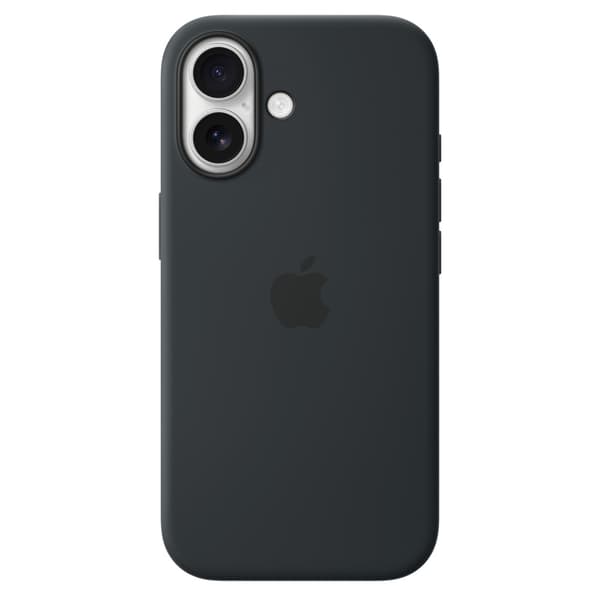 Apple Silikoneskal med MagSafe MGF14ZM/A til iPhone 17 - Sort