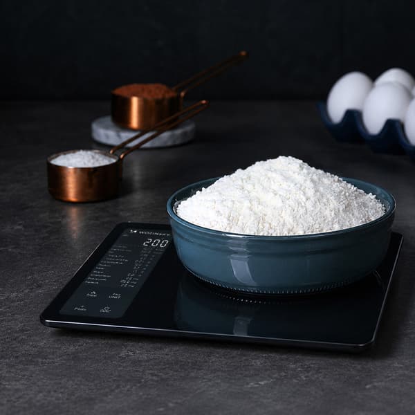 Wozinsky älykäs keittiövaaka musta / Bluetooth-vaaka sovellukse