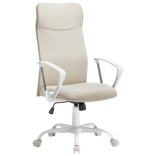 Ergonomisk kontorstol med justerbar højde – Beige