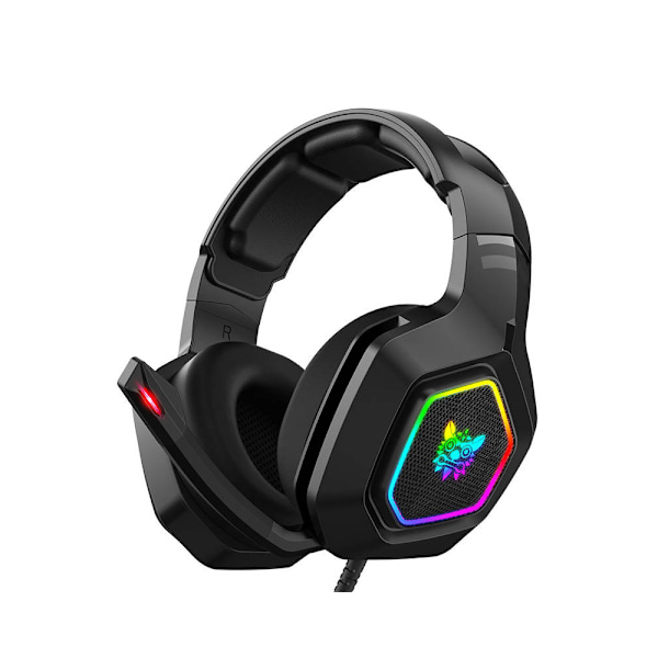 Onikuma Gaming Headset med 50 mm højttalere og støjreducerende