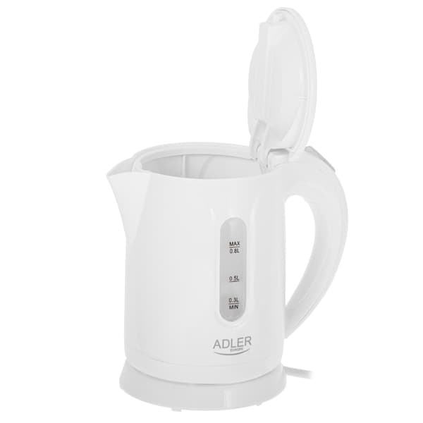 Adler Vattenkokare 0,8L 850W - Vit