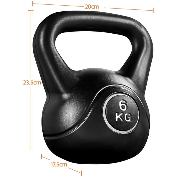 Yaheetech Kahvakuula 6 kg – Ergonominen Kettlebell Voimaharjoit