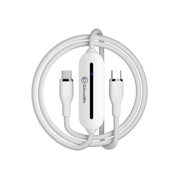 GlocalMe Unicord 4G/L bærbart Wi-Fi-hotspot-kabel med hurtig op