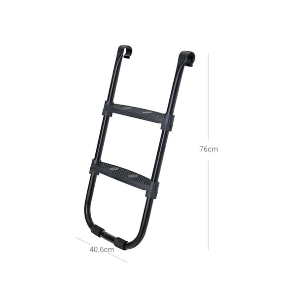 Trampoliinitikas 76 cm / musta tikas trampoliiniin / trampoliin