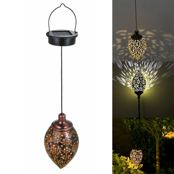 Solcellslampa LED Pendel