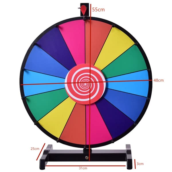 Lyckohjul för tävlingar och spel – 46 cm