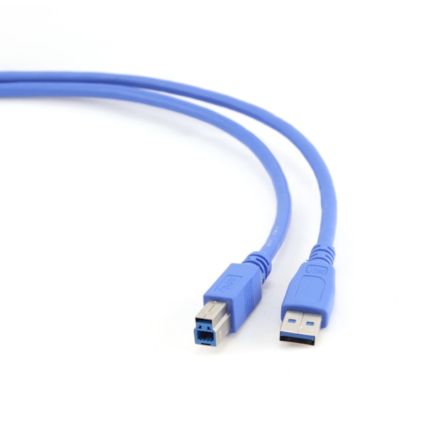 USB – USB 3.0 B -kaapeli 0,5 m – SuperSpeed 600 Mt/s, kullatut