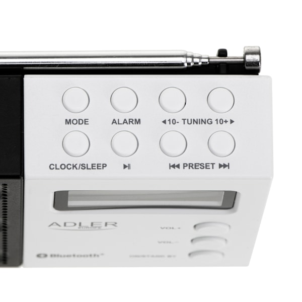 Adler FM-radio med PLL, Bluetooth og USB/SD-afspilning