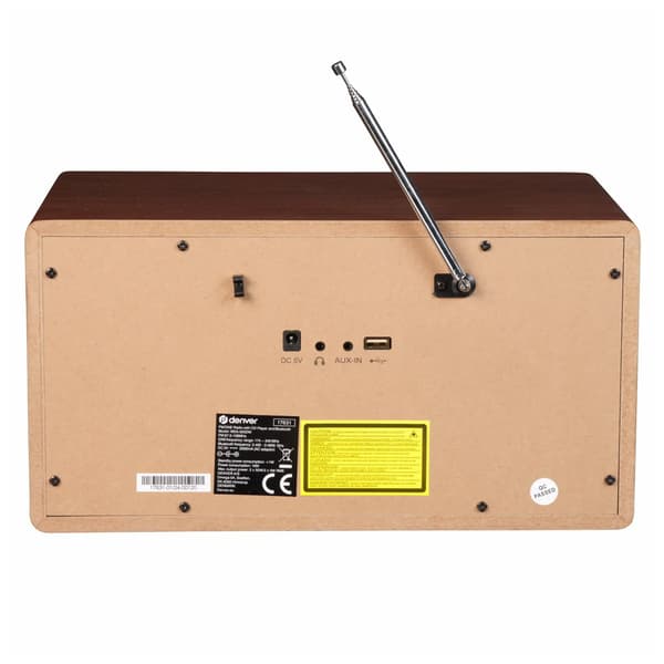 Denver MDA-525DW Retro Stereojärjestelmä – DAB+, Bluetooth, CD-