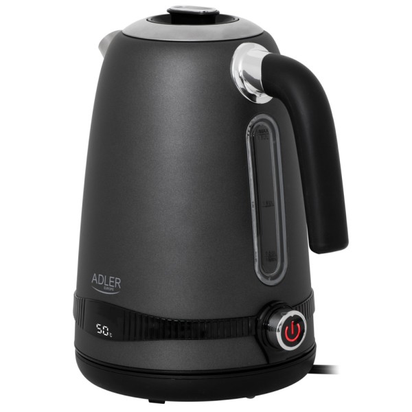 Adler Kettle med LCD og temperaturkontrol