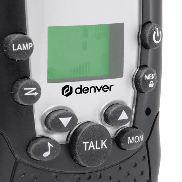 Denver Walkie-Talkie-sæt - Sort
