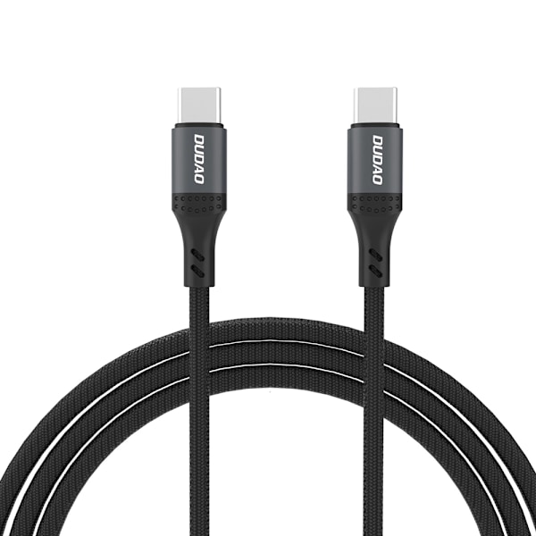 Dudao Flettet USB-C til USB-C-kabel 60W 1,2 m med hurtig opladn