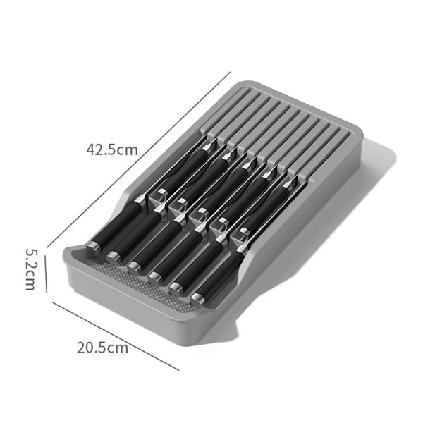 Justerbar Knivlåda 40 x 15,5-25 x 5cm